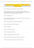CHFI Rules Exam with 100&percnt; Verified Solutions &vert; Already Passed