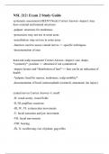 NSL 212&colon; Exam 2 Study Guide