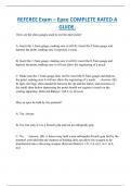 REFEREE Exam &ndash; Epee COMPLETE RATED A  GUIDE&period;