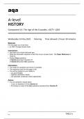 Aqa A-level History 7042-1A Paper 1A May23 Component 1A The Age of the Crusades, c1071–1204 Question Paper.