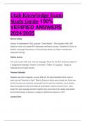 BEST REVIEW Utah Knowledge Exam Study Guide 100&percnt;  VERIFIED ANSWERS  2024&sol;2025