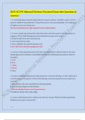 NGN ATI PN Maternal Newborn Proctored Exam 2023/2024 Questions & Answers