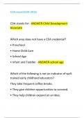 CDA exam2024-2026  CDA stands for - ANSWER-Child Development  Associate 