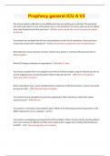 Prophecy general ICU A V3 Exam Latest updated 2024  &vert; Already Passed
