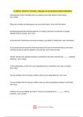 FLORIDA TRAFFIC SCHOOL ONLINE &lpar;4-HOUR BDI&rpar; EXAM ANSWERS 2024&sol;2025