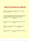 NHA CCMA Review 2024/25