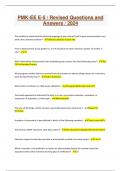 PMK-EE E-5 &sol; Revised Questions and Answers &sol; 2024