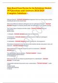 State Board Exam Review for the Esthetician Student 397Questions and Answers 2024&sol;2025 Complete Solutions&period;