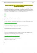 WB4081 EXAM 2024 &lpar;100&percnt; COMPLETE QUESTIONS AND ANSWERS &rpar; ACTUAL TEST GRADED A&plus;
