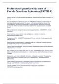 Guardianship EXAM BUNDLED &lpar;COMPLETE PACKAGE&rpar;Questions & Answers&lpar;RATED A&rpar;