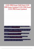 CON 3990 Exam FAR Parts CON 3990 Exam Updated CON 3990 Exam CON 3990 Exam Updated
