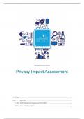 Privacy Impact assessment tentamen