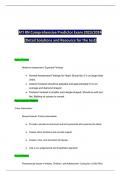  ATI RN Comprehensive Predictor Exam 2023/2024 (Detail Solutions and Resource for the test)