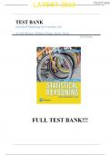  Test bank for Statistical Reasoning for Everyday Life, 5th edition by Jeff Bennett, William Briggs, Mario Triola||All Chapters Fully Covered||Complete Guide A+||Latest 2024