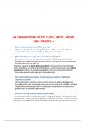 NR 565 MIDTERM STUDY GUIDE LATEST UPDATE 2024 GRADED A&period;