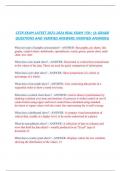 CSTR EXAM LATEST 2023-2024 REAL EXAM 150&plus; &vert;A-GRADE QUESTIONS AND VERIFIED ANSWERS &lpar;VERIFIED ANSWERS&rpar;