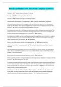ESB &lpar;Entrepreneurship and Small Business&rpar; Full Tests and Exams BUNDLE - 2024