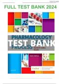 Test bank for Pharmacology and The Nursing Process 9th edition Linda Lane Lilley Shelly Rainforth Collins Julie S Snyder||latest update 2024||Full Test Bank Well Explained
