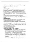 Samenvatting Minor verslavingskunde&comma; tentamen basiskennis alcohol en drugsverslaving&comma; signaleren en effecten