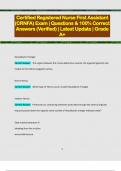 Chapter 4&colon; Security Exam &vert; Questions &  100&percnt; Correct Answers &lpar;Verified&rpar; &vert; Latest  Update &vert; Grade A&plus;Chapter 4&colon; Security Exam &vert; Questions &  100&percnt; Correct Answers &lpar;Verified&rpar; &vert; Latest  Update &vert; Grade A&plus;