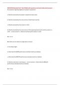 2022 NFHS Baseball Part I Test &lpar;WIAA&rpar; with questions and well elaborated answers 