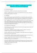 State Farm Auto Adjuster Certification Exam 2024 Questions And Answers&lpar;Completed&rpar;