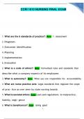 CCRI 1010 NURSING FINAL EXAM GRADED A&plus; 2024