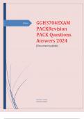 GGH3704EXAM PACK Revision PACK Questions. Answers 2024.pdf