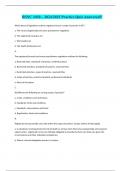 BSNC 1020 &ndash; 2024&sol;2025 Practice Quiz Answered&excl;&excl;