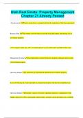 Utah Real Estate Bundled Exams Questions and Answers Multiple Versions &lpar;2024&sol;2025&rpar; &lpar;Complete and Accurate&rpar;