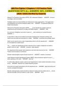 J&B Fire Fighter I Chapters 1-15 Practice Tests &lbrace;QUESTIONS WITH ALL ANSWERS 100&percnt; CORRECT&rcub; &lpar;2024 &sol; 2025&rpar; &lpar;Verified by Experts&rpar;