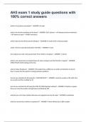 AH3 exam 1 study guide questions with 100&percnt; correct answers