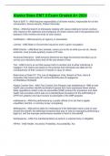 Alaska State EMT II Exam Graded A&plus; 2024
