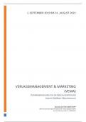 Medienkaufmann/-frau Digital und Print - Verlagsmanagement und Marketing (VEMA) - Prüfungsvorbereitung/Lernzettel-Bundle/Merkblatt