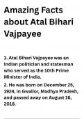 "Exploring the Enigmatic: Fascinating Insights into Atal Bihari Vajpayee's Life and Legacy"