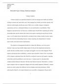 HCA-240 Topic 2 Essay Variance Analysis