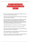 ABRET CNIM Exam &lpar;2024&rpar; Questions with Complete Solutions Graded A&plus;