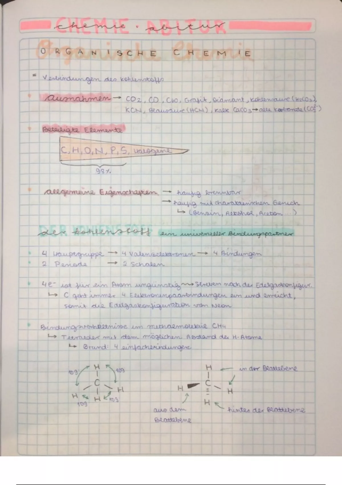 Chemie Abitur Bw 2024 Zusammenfassung - Chemie Abitur - Chemie - Stuvia DE