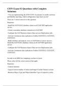 CFIN Exam &num;2 Questions with Complete Solutions