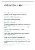 CPAR EXAM 2024 Qs & As&excl;&excl;