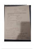MATH 1770 Calculus II Prerequisite Exam Answers and Corrections