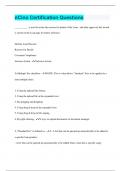 nCino Certification Questions