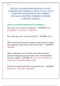 SPECIAL ENGINEER BOILER EXAM 2 LATEST VERSIONS 2024 &lpar;VERSION A AND B&rpar; ACTUAL EXAM COMPLETE 200 QUESTIONS AND CORRECT DETAILED ANSWERS &lpar;VERIFIED ANSWERS&rpar; &vert;ALREADY GRADED A   