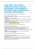 NEW MHA 705 EXAM 2 COMPLETE 2024 ACTUAL QUESTIONS AND CORRECT ANSWER 100&percnt; VERIFIED BY EXPERTS TOPSCORE&excl;&excl;&excl;&excl;