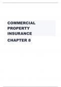 COMMERCIAL  PROPERTY  INSURANCE CHAPTER 8