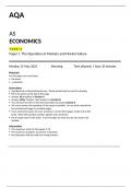 AQA AS Level Economics paper 1 June 2023 QP