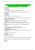 Florida 6-20 All Lines Adjuster Test questions with 100&percnt; correct answer verified 2024&sol;2025