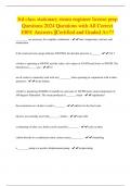 3rd class stationary steam engineer license prep Questions 2024 Questions with All Correct 100&percnt; Answers &vert;&vert;Certified and Graded A&plus;&excl;&excl;&excl;