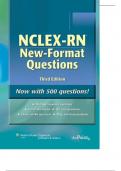 TEST BANK FOR NCLEX-RN NEW FORMAT 500 NURSING  QUESTIONS THIRD EDITION MULTIPLE CHOICE ,  FILL IN THE BLANKS 