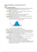 Statistical Modelling for Communication Research (SMCR) Notes